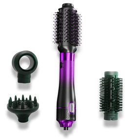 Фен-щітка стайлер VGR 4 в 1 V-484 Purple з 4 насадками та 2 режимами (45706-V-484 PURPLE_738)