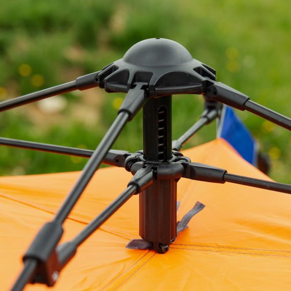 Намет автоматичний на 2 осіб 200*150*110 см, помаранчевий | Зображення 2