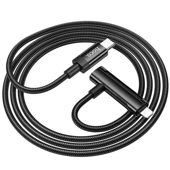 Дата кабель Hoco U135 Incredible 2in1 Type-C to Lightning/Type-C (1m) | Зображення 6