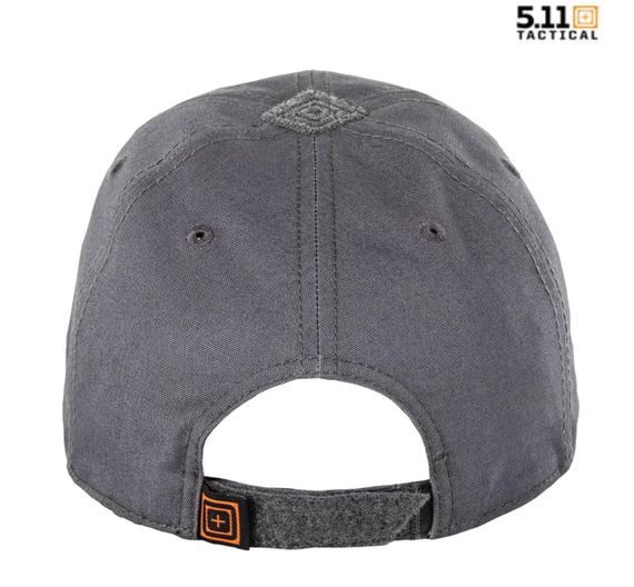 Бейсболка тактична "5.11 Tactical® Flag Bearer Cap" Wolf Grey Original | Зображення 1