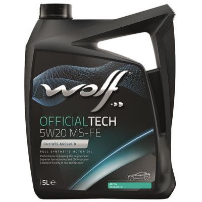 Моторное масло Wolf OFFICIALTECH 5W20 MS-FE 5л (8320385)