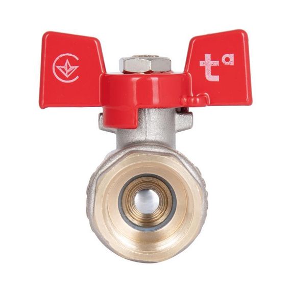 Кран кульовий Thermo Alliance Standart 1/2" ВР для води (метелик) SD602NW15PN40 | Зображення 5