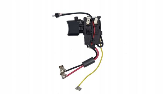 Кнопка пусковая (выключатель) шуруповерта Makita DF333D, HP333D, DF033D, DF331D, HP331D, TD110D (632J76-5) | Зображення 1