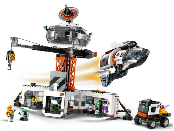 Конструктор LEGO City Космічна база й стартовий майданчик для ракети (60434) | Зображення 7
