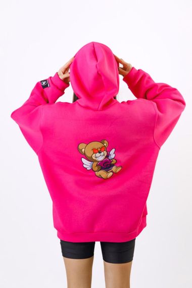 Зіп-Худі унісекс МА (01) Малиновий колір | Зображення 1