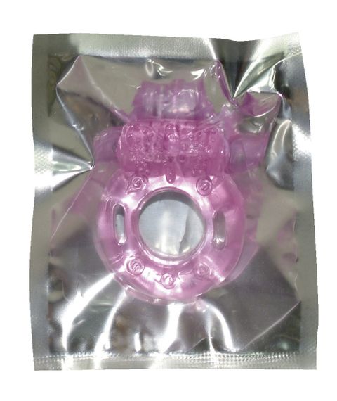 Ерекційне кільце з вібрацією Vibro-Cock Ring "One Time" Sex Aura | Зображення 6