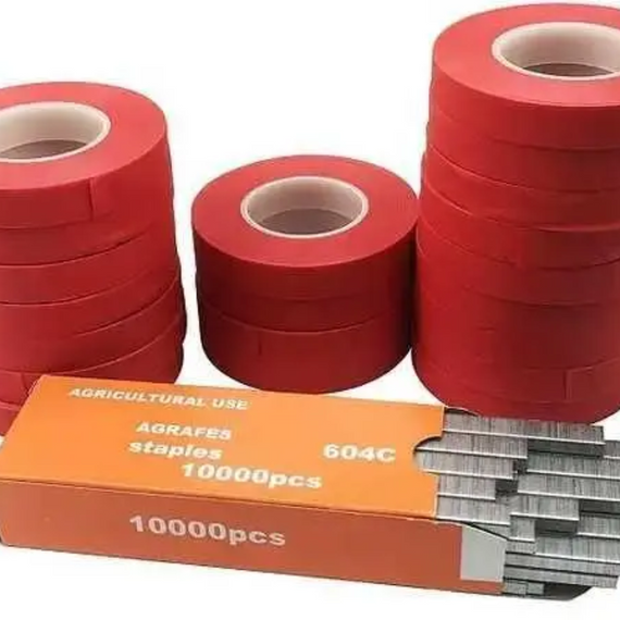 Степлер професійний для фіксації рослинност, Степлер в сад   знижка | Зображення 8