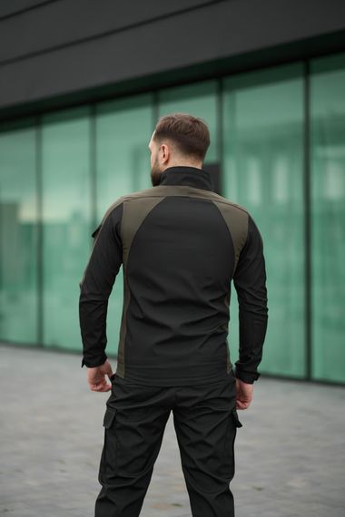 Куртка чоловіча soft shell light "iForce" Intruder хакі | Зображення 3