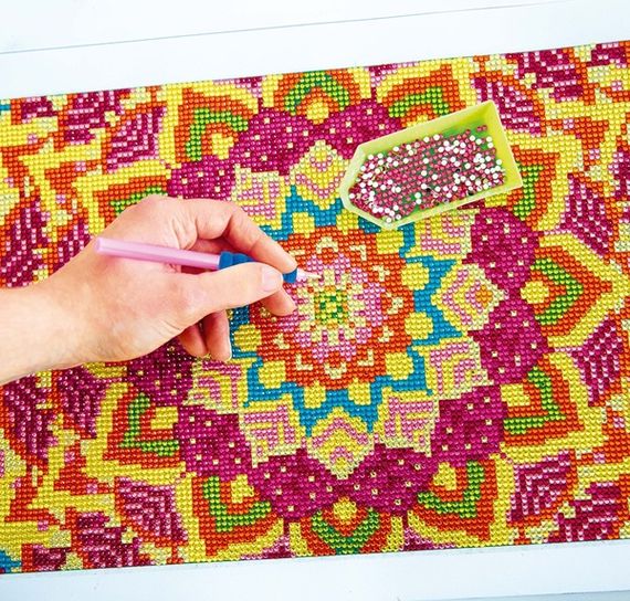 Набір для створення картини Craze Diamondz Мандала зі стразами | Зображення 6