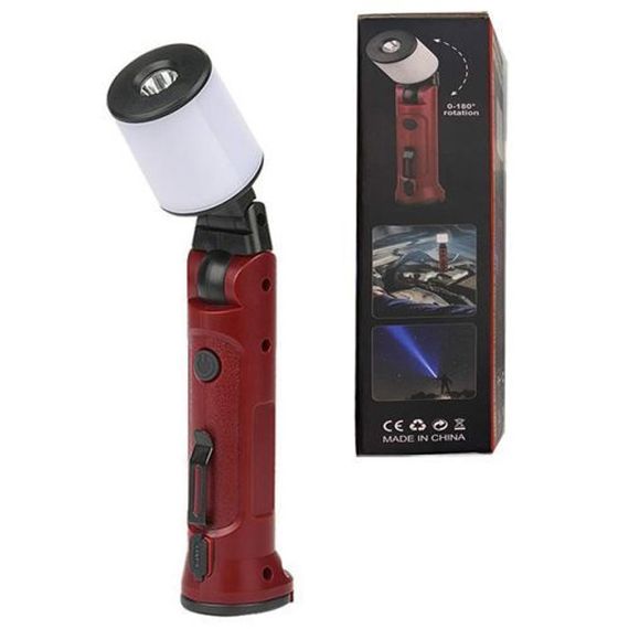 Ліхтар акумуляторний WORKLIGHT-072-XPE 10W 350Lm з гаком та магнітом, Багатофункціональний LED ліхтар | Зображення 6