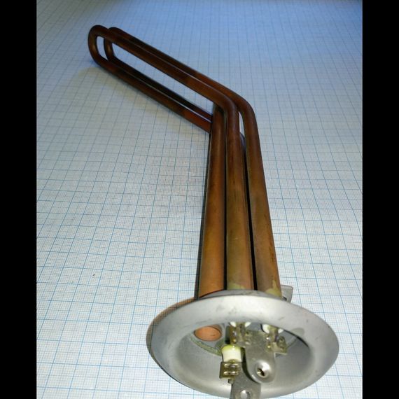 Тэн для бойлера Thermex (Термекс)  2000w на фланце 63мм с местом под анод м-6 Thermowatt(Италия) | Зображення 1