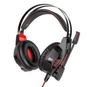 Наушники Hoco W102 Cool Tour Gaming, игровые ведущие наушники с подсветкой, геймерские наушники, 2