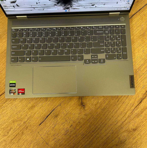 Ноутбук Lenovo ThinkBook 16p G2 2K Ryzen 7 5800H 16Gb SSD 512Gb RTX 3060 Б/В | Зображення 3