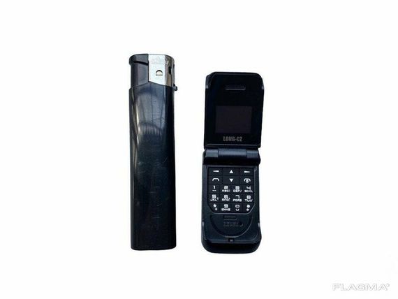 Маленький мобильный телефон раскладушка LONG-CZ J9 черный | Зображення 6