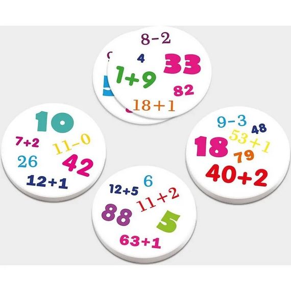 Настольная игра серии Кто кого? "Соревнование по сложению и вычитанию" 158502 | Зображення 4