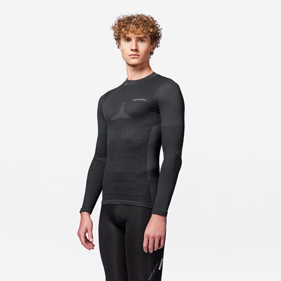 Термофутболка Race 2 з довгими рукавами сіра - XS | Зображення 1