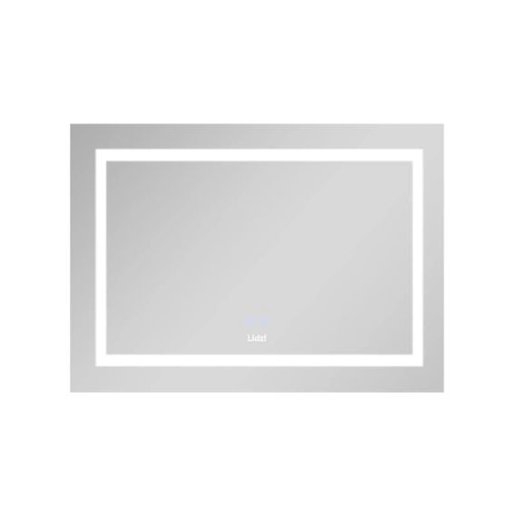 Дзеркало Lidz Kubis 800х600 з LED-підсвіткою Touch, з антизапотіванням, з диммером, рег. яскравості LD78LF9047400 | Зображення 3