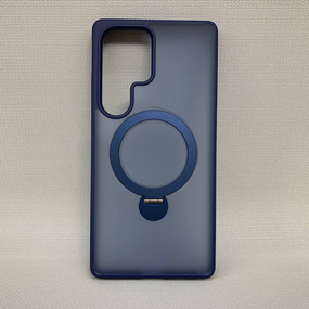 Чохол Wlons Hybrid Magnetic MagSafe матовий протиударний PC+TPU для Samsung Galaxy S25 Ultra Синій