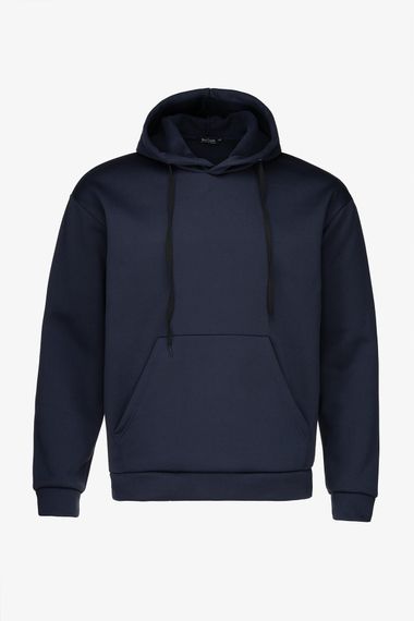 Худі однотонний чоловічий Demos 220 baza 4XL Темно-синій shop (2000990799593) | Зображення 6