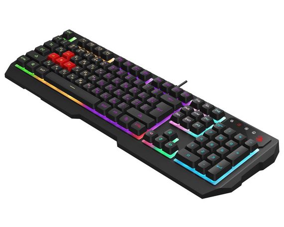 Клавіатура ігрова B140N Bloody, USB чорна | Зображення 2