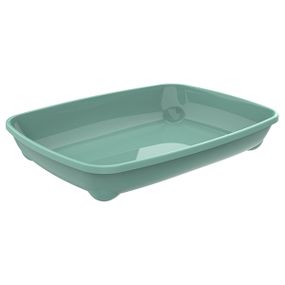Moderna Arist-O-Tray туалет с бортиком для кошек, 37 см х 28 см х 6 см, зеленый