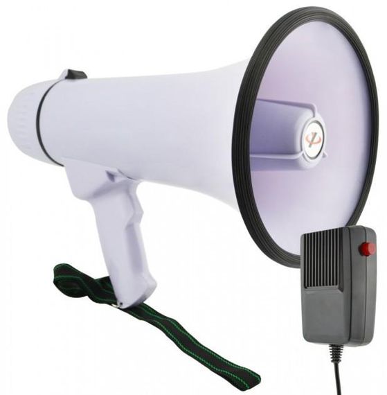 Рупорный громкоговоритель мегафон UKC MEGAPHONE HW 20B | Зображення 1