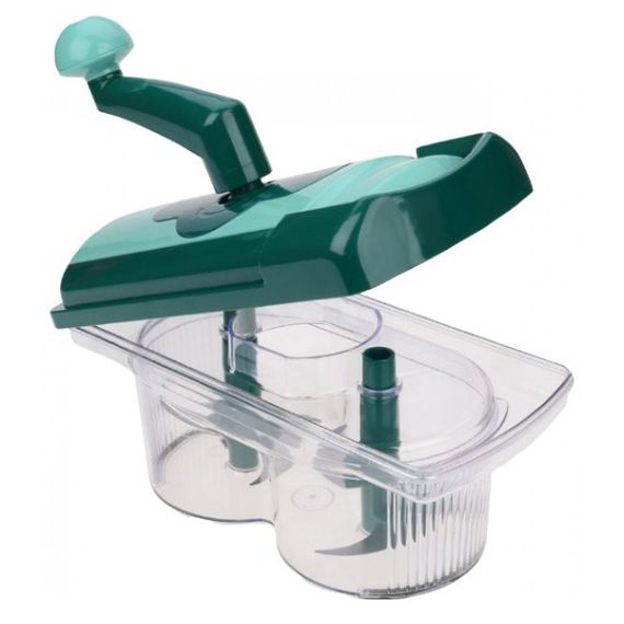 Овочерізка ручна мультислайсер Nicer Dicer Twist | Ручна кухонна овочерізка | Терка слайсер DJ-852 для овочів | Зображення 4