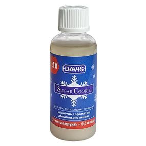 Шампунь для собак та котів з ароматом цукрового печива Davis Sugar Cookie, 50 мл