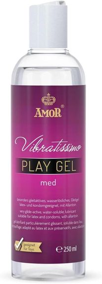 Лубрикант - Vibratissimo Play Gel Med, 250 мл Sex Aura