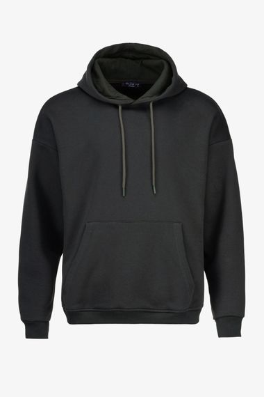 Худі однотонний чоловічий CLUB ju 5021 2XL Темно-зелений shop (2000990883797) | Зображення 7