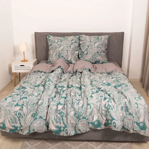 Постільна білизна двоспальне Viluta Сатин Twill 654-2 210х175 см | Зображення 3