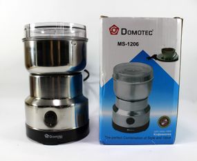 Кавомолка DOMOTEC MS-1206 (150Вт, 70г), кавомолка електрична для турки, MO-987 роторна кавомолка