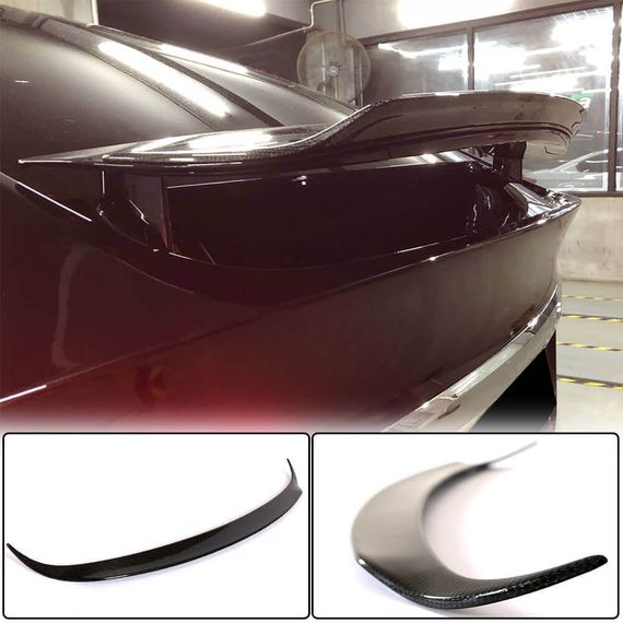 Карбоновый спойлер V4 (2016-2023) для Tesla Model X 2015- гг