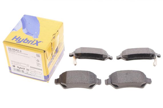 Колодки тормозные задние Kia Ceed 12- 22-0542-2 | Зображення 1