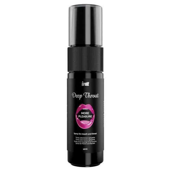 Спрей для глибокого мінету Intt Deep Throat Oral Spray (12 мл) – Збільшує комфорт і відчуття під час орального сексу | Зображення 1