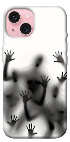 Чохол з картинкою Shadows of horror для Apple iPhone 15 (6.1")