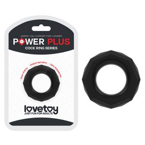 Эрекционное кольцо - Power Plus Cockring 4 Black Sex Aura