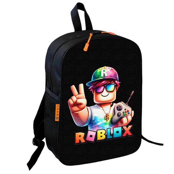 Набір дитячий Роблокс «Roblox» рюкзак 36х27см сумка-бананка, кружка з принтом для хлопчика (01585) | Зображення 1
