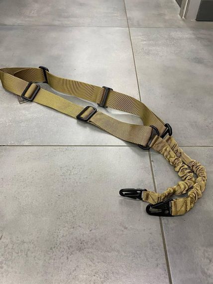 Ремінь двоточковий для АК! Оливковий 4 см! ремінь автоматичний! ремінь для автомата   знижка | Зображення 2