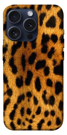 Чохол з картинкою Леопардовий принт для Apple iPhone 15 Pro (6.1")