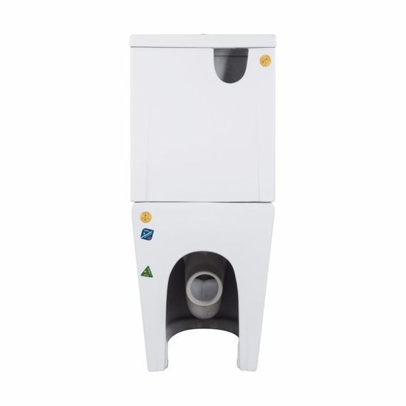 Унитаз напольный Qtap Swan Ultra Quiet с сиденьем Soft-close 640x360x835 мм QT16222182TW White | Зображення 7