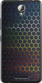 Чехол на Lenovo A5000 Переливающиеся соты "498u-119-17620"
