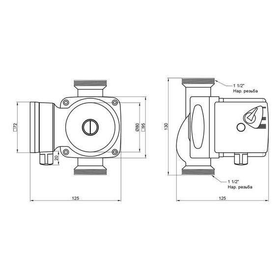 Насос циркуляційний Thermo Alliance LPS 25/60/130 | Зображення 1
