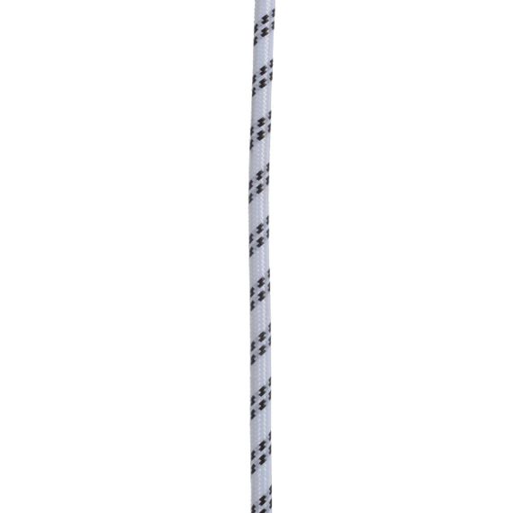 Декоративный кабель в тканевой оплетке IU-2 2x0,75 WH/BK (1м) | Зображення 2
