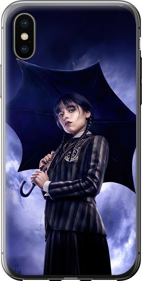 Чехол на iPhone XS Wednesday v2 "5516u-1583-17620"