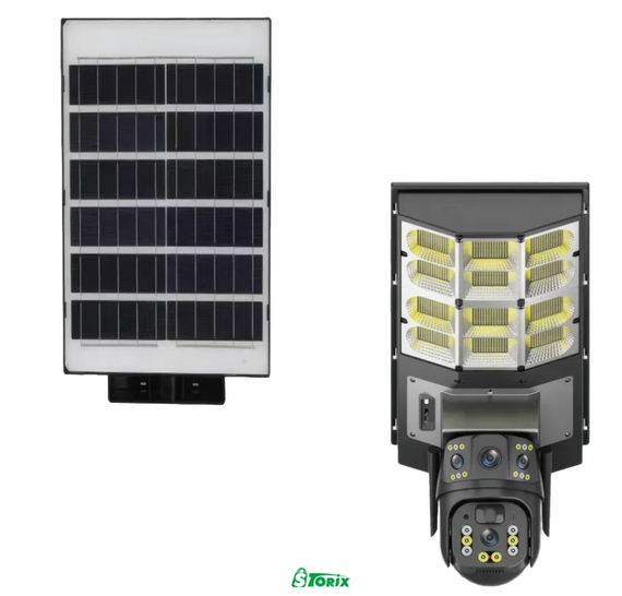 Уличная PTZ камера видеонаблюдения с LED-лампой и солнечной панелью SPM-XA01 | Зображення 5
