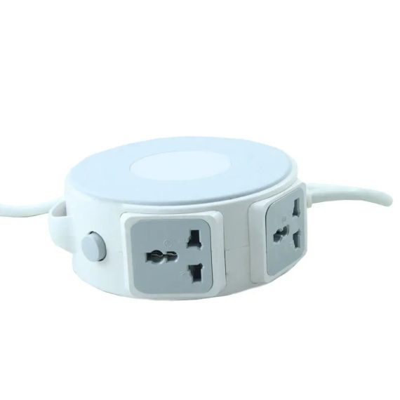 Сетевой фильтр 220V LED (3 розетки+2 USB) | Зображення 1