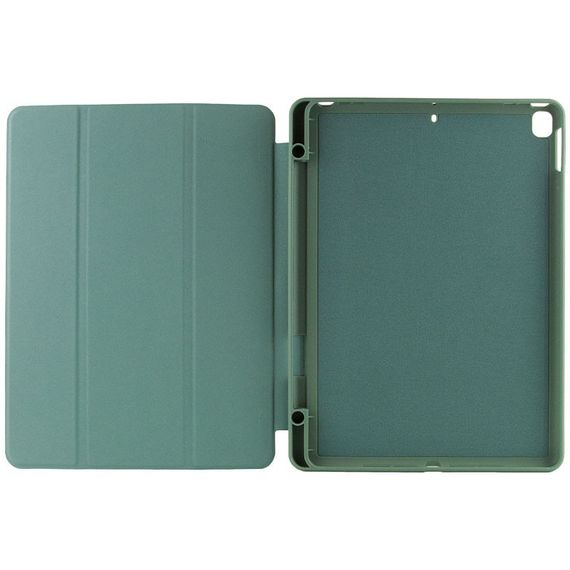 Чехол (книжка) Smart Case Open buttons для Apple iPad 10.2" (2019) / Apple iPad 10.2" (2020) Штучна шкіра, Green | Зображення 2