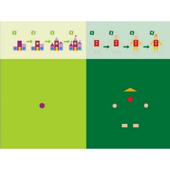 Навчальна книга "Навчалочка: Збери картинку з наклейок. Рівень 4" АРТ 19604U укр | Зображення 1