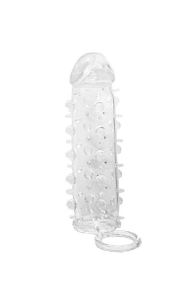 Насадка на член Dorcel Mr. Orgasm с кольцом для мошонки, ультрастимулирующий рельеф sexstyle | Зображення 1